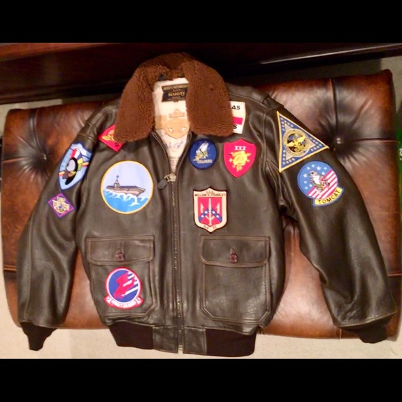 Schott Nyc Jackets Coats Top Gun Tom Cruise Flight Jacket